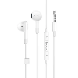 Casti Hoco M93 Wire-controlled [White]